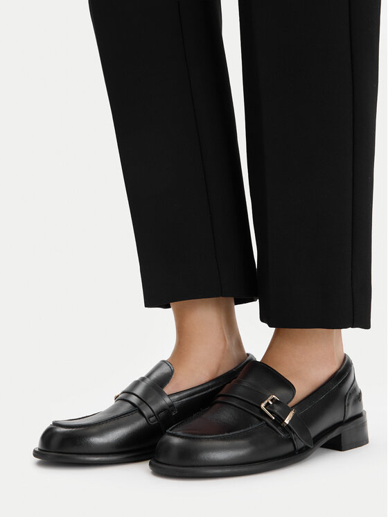 MEXX Loafersy EO-WS1164-01 Czarny