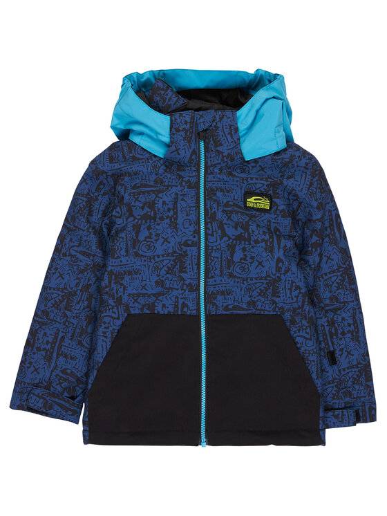 Quiksilver Kurtka narciarska Little Mission EQKTJ03026 Granatowy Regular Fit