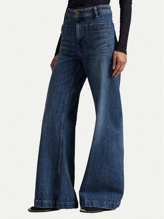 Polo Ralph Lauren Jeansy 211969382001 Niebieski Bootcut Fit