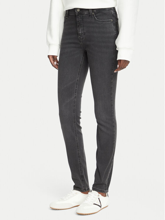 Guess Jeans Jeansy W6BA92 D1785 Czarny Skinny Fit