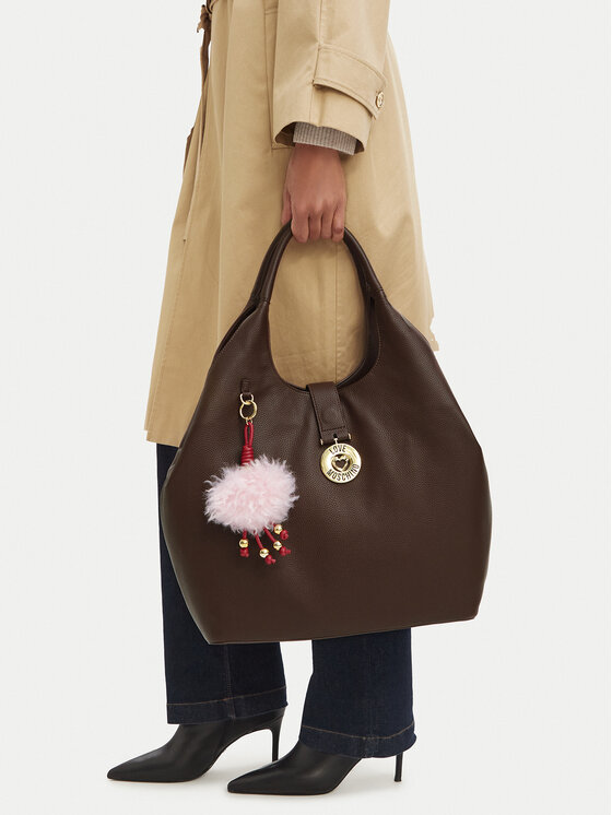 LOVE MOSCHINO Torebka JC4238PP0PKI0313 Brązowy ciemny