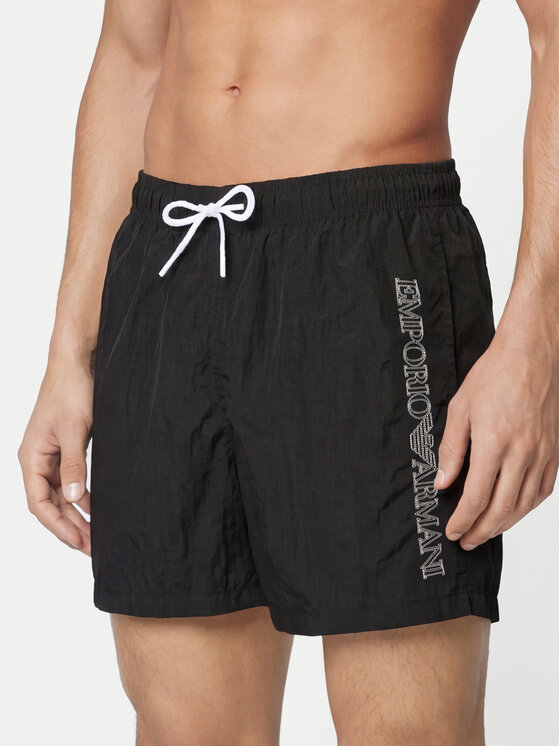 Emporio Armani Szorty kąpielowe EM000583 AF20425 UC001 Czarny