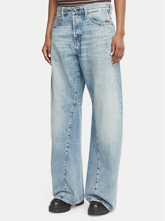 G-STAR Jeansy Contor 3DD27690 D788 Niebieski jasny Loose Fit