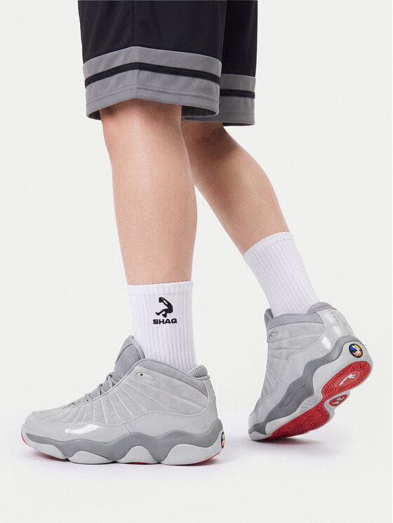SHAQ Buty do koszykówki EO-NET AQ95088B-SS Szary