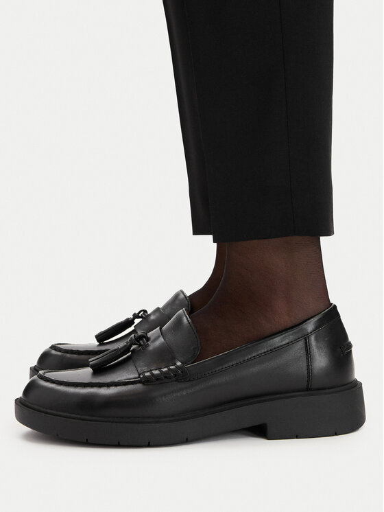 Geox Loafersy D Spherica Ec1 B D65DKA 43 C9999 Czarny
