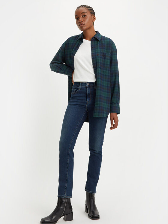 Levi's® Jeansy 724™ 188830208 Granatowy Straight Fit