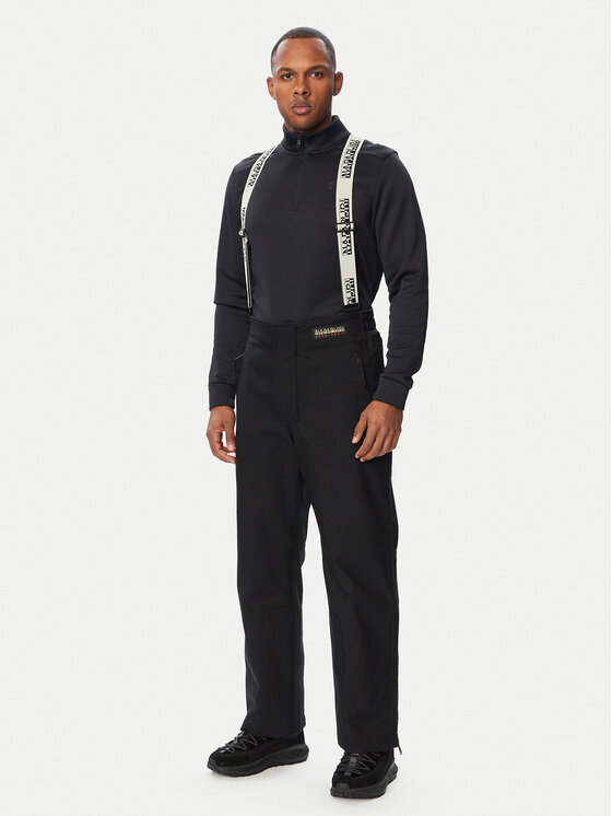 Napapijri Spodnie narciarskie Colbeck Next NP0A8B3E Czarny Loose Fit