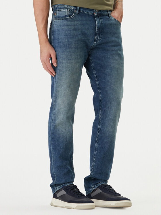 BOSS Jeansy Delaware 50524008 Niebieski Slim Fit