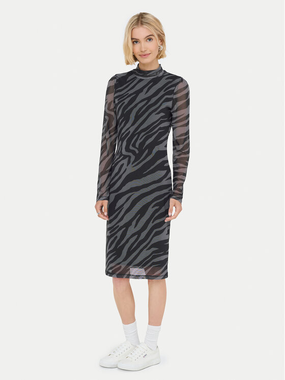 ONLY Sukienka codzienna Erica 15355845 Szary Regular Fit