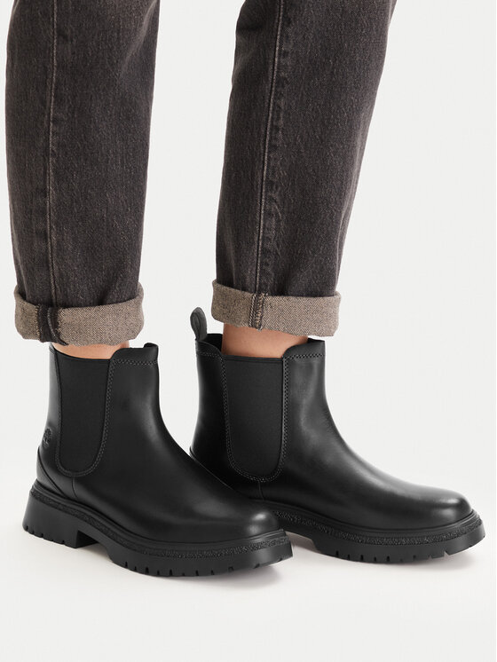Timberland Sztyblety Valley Chelsea TB0A42BXW021 Czarny
