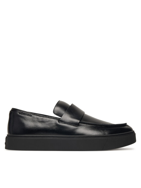 Calvin Klein Półbuty Hybrid Clean Cup Loafer Band Lth HM0HM02250 Czarny
