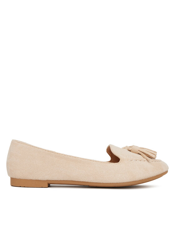 DeeZee Loafersy QH1829-89 Beżowy