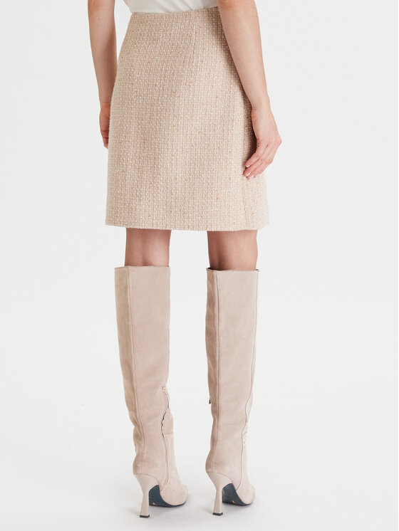 JOOP! Spódnica mini 58 253S58Saida 30047955 Beżowy Regular Fit