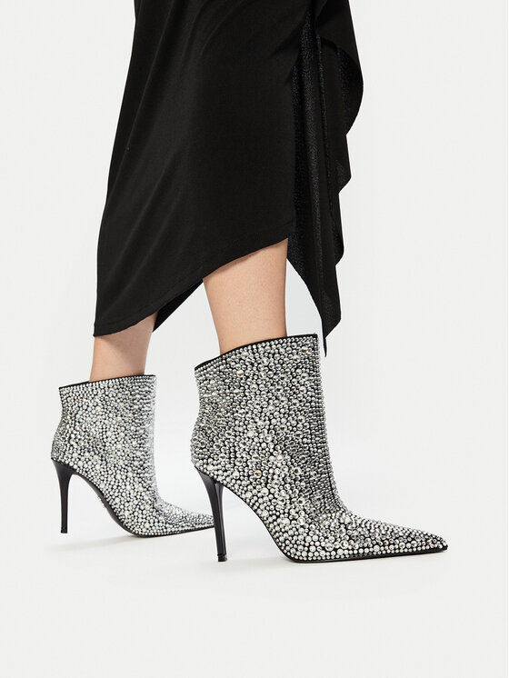 Steve Madden Botki Sentinel-R SM11003450 Srebrny