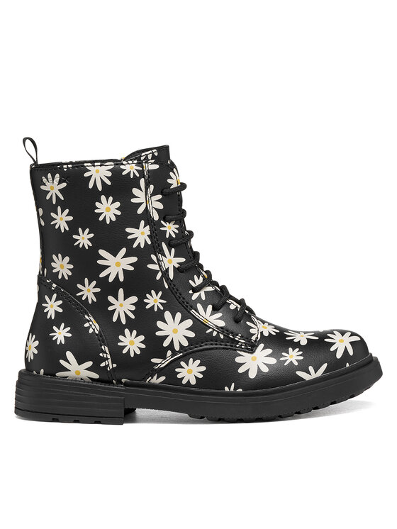 Geox Trzewiki J Eclair Girl J049QD 00004 C9B1M M Czarny