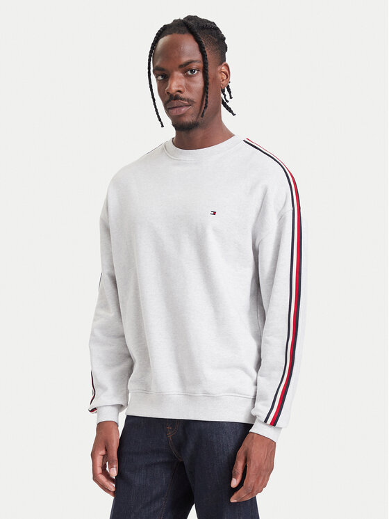 Tommy Hilfiger Bluza UM0UM03943 Szary jasny Regular Fit