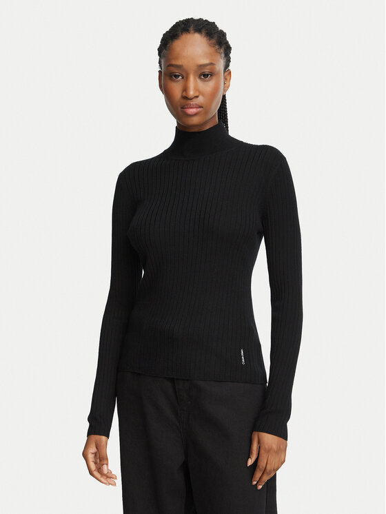 Calvin Klein Golf LV044H352G Czarny Regular Fit