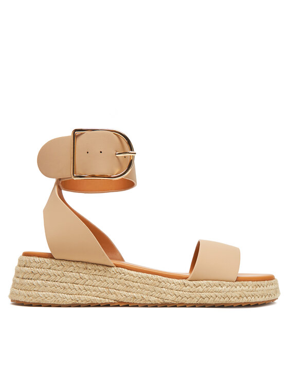 DeeZee Espadryle QS276-1 Beżowy
