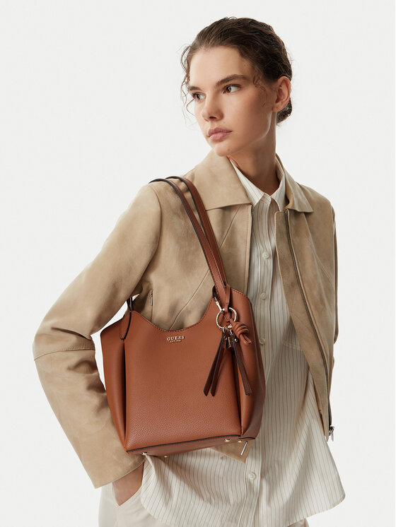 Guess Torebka HWBG97 35030 Brązowy jasny