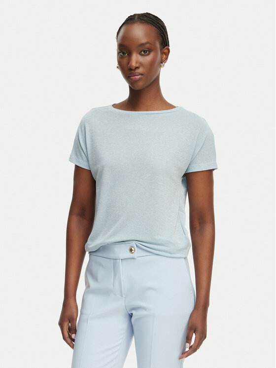 Marella Bluzka Accorta 2615971052 Błękitny Regular Fit