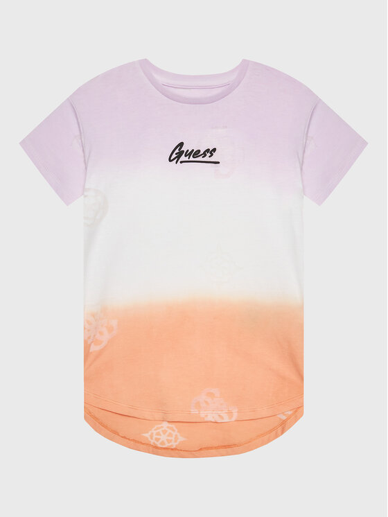 Guess T-Shirt J3RI10 K8560 Kolorowy Regular Fit