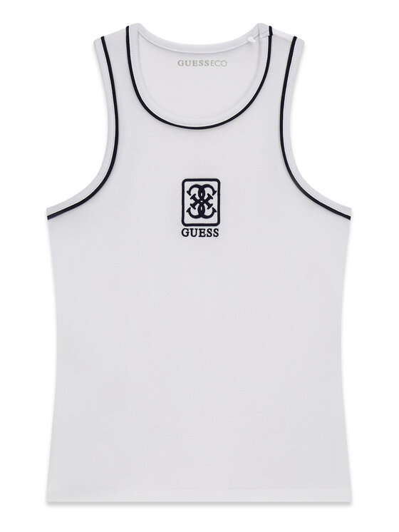 Guess Top J6GI11 K6YW4 Biały Regular Fit