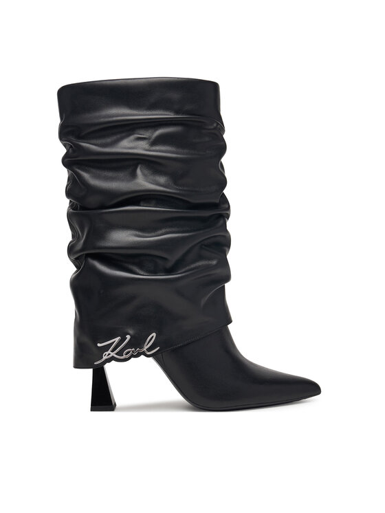 KARL LAGERFELD Botki Debutante KL32085 Czarny