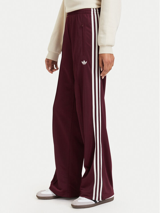 adidas Spodnie dresowe Adicolor Classic Firebird KA7743 Brązowy Loose Fit