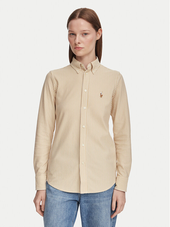 Polo Ralph Lauren Koszula 211910131504 Beżowy Regular Fit