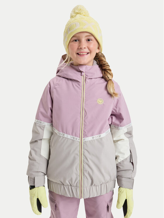 Roxy Kurtka narciarska Hekla Ice ERGTJ03204 Różowy Relaxed Fit