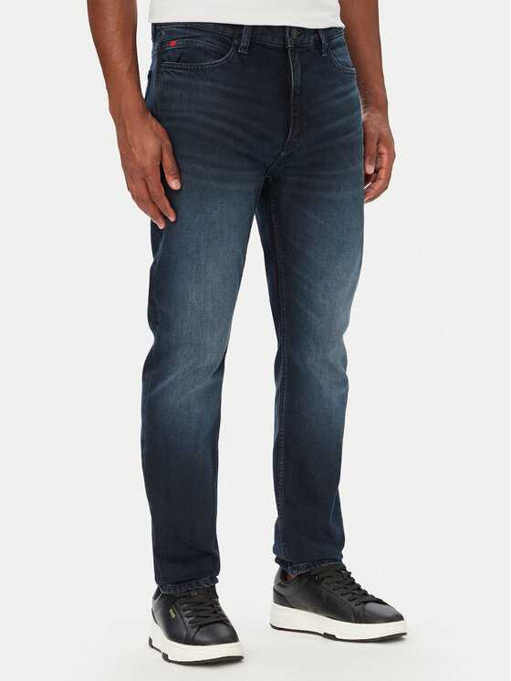 HUGO Jeansy HUGO 708 50561250 Granatowy Slim Fit