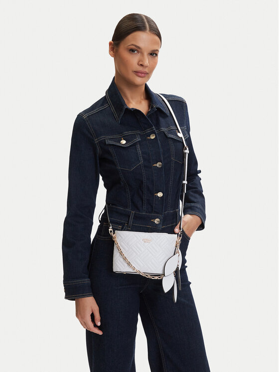 Guess Torebka Sally Mini HWQG99 21770 Biały