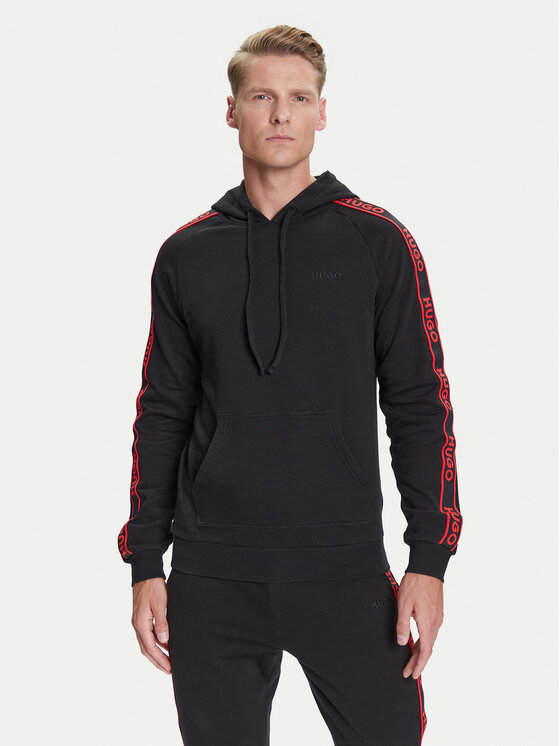 HUGO Bluza Liam 50540921 Czarny Regular Fit