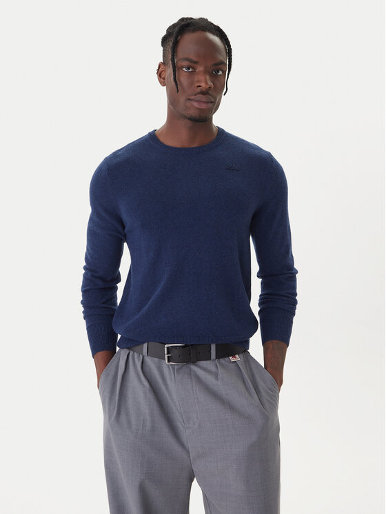Robe di Kappa Sweter Lamb Bimberke 670477X Granatowy Regular Fit