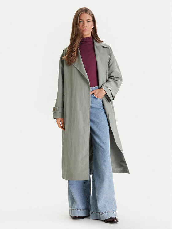 Calvin Klein Jeans Trencz LV047F509G Szary Regular Fit