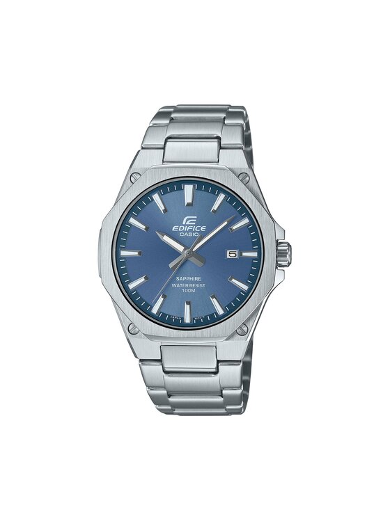 Casio Zegarek Edifice Classic Sapphire EFR-S108D-2AVUEF Srebrny