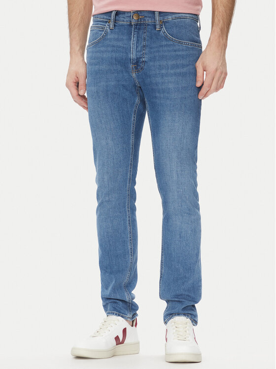 Lee Jeansy Luke 112363975 Niebieski Slim Fit