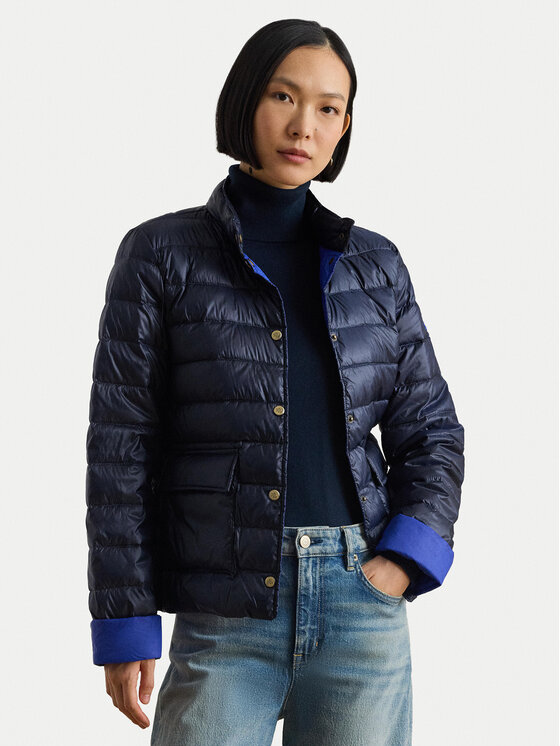 LAUREN RALPH LAUREN Kurtka puchowa 297967137003 Granatowy Regular Fit