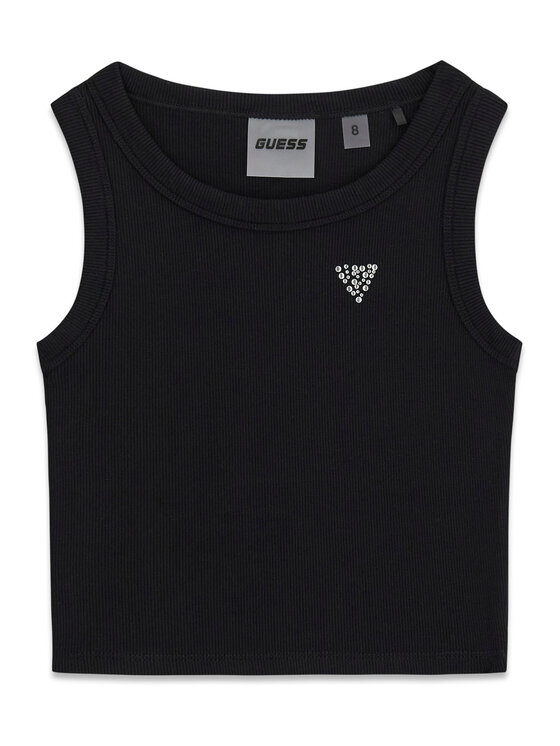 Guess Top J6GI36 K8RT2 Czarny Slim Fit