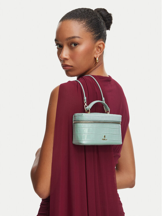 Furla Torebka Camelia Micro WE00625 BX4255 4911S Niebieski jasny