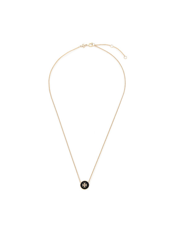 Tory Burch Naszyjnik Kira Enamel Pendant Necklace 90549 Złoty