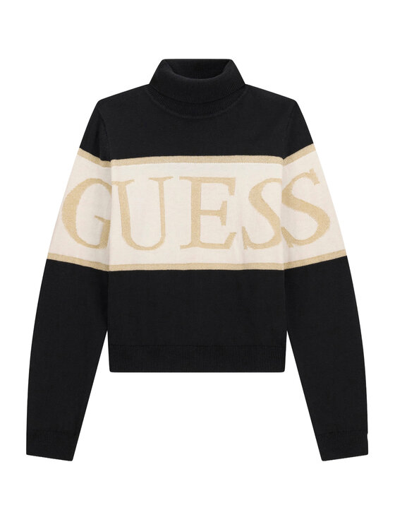 Guess Golf J6BR04 Z1338 Czarny Regular Fit