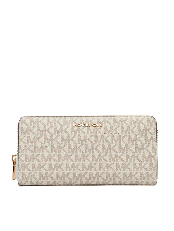MICHAEL Michael Kors Portfel Jet Set 32F5GJ6T7B Kremowy