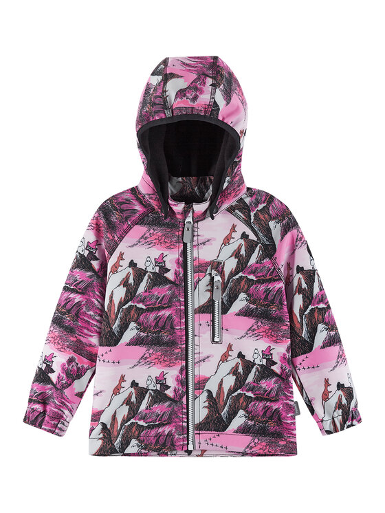 Reima Kurtka softshell Moomin Vantti 5100009E Kolorowy Regular Fit