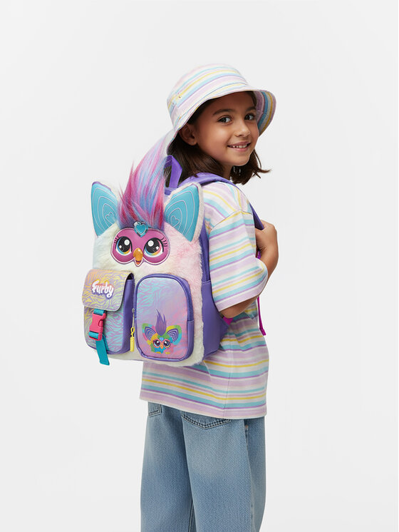 FURBY Plecak CEO-ACCCS-AW26-100FUR Fioletowy