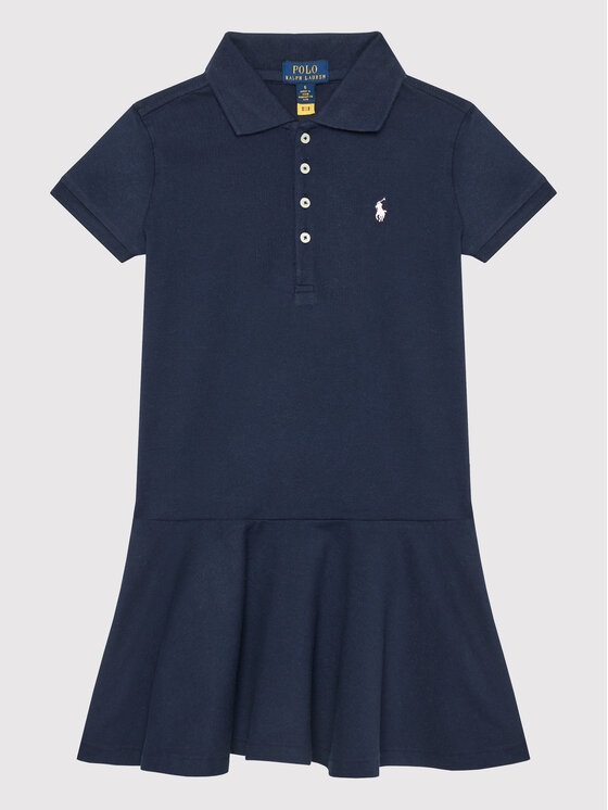 Polo Ralph Lauren Sukienka codzienna 312624740001 Granatowy Regular Fit