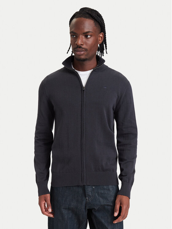 G-Star Kardigan Refined D31309-E813 Granatowy Regular Fit