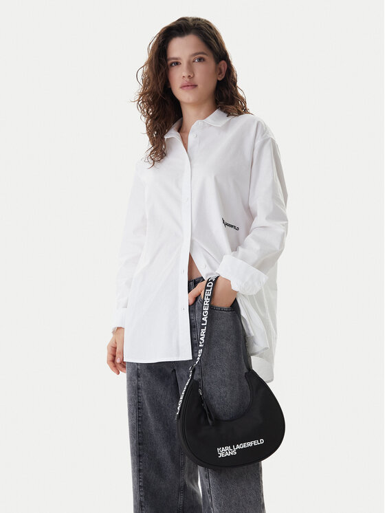 Karl Lagerfeld Jeans Torebka A3W30349 Czarny