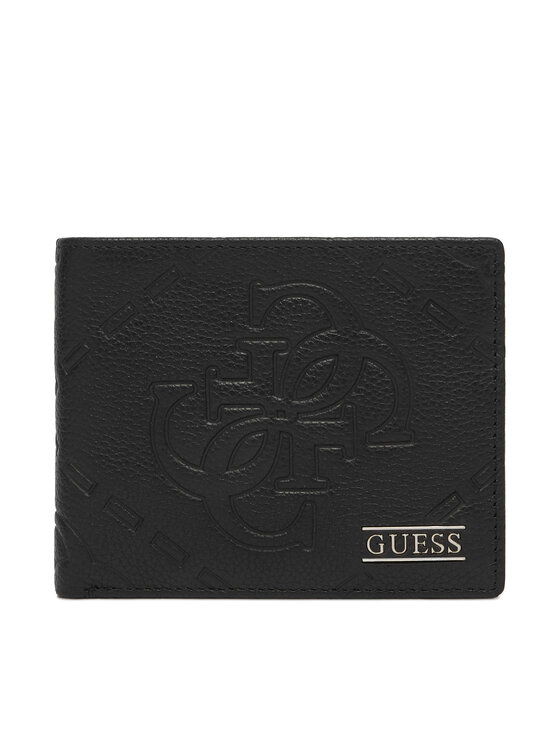 Guess Portfel SMBOMA LEA20 Czarny