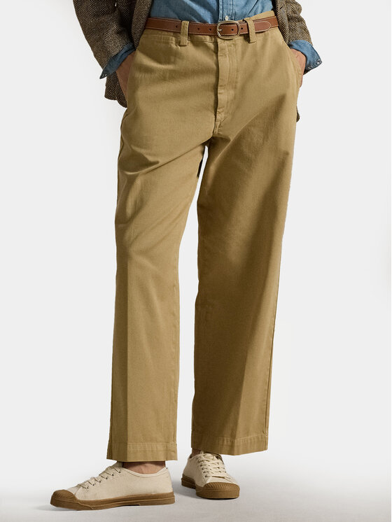 Polo Ralph Lauren Spodnie materiałowe 211967729002 Beżowy Straight Fit